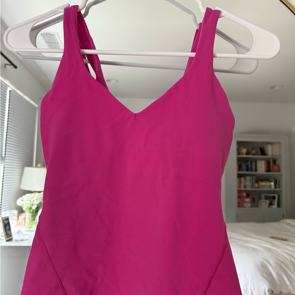 lululemon athletica Pink Tank Top